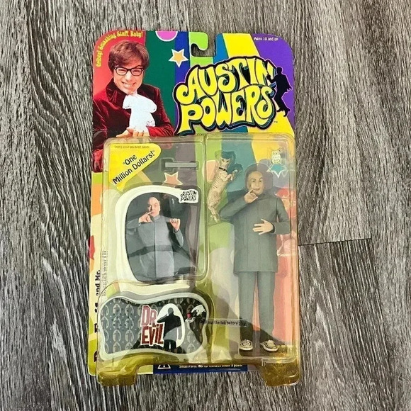Vintage 1999 McFarlane Toys Austin Powers Dr. Evil Action Figure - Picture 1 of 6